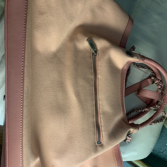 Gunas Ruth Vegan Canvas Tote (Light Pink) - Picture 12 of 14